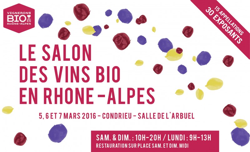 Le Salon des Vins bio en Rhône-Alpes