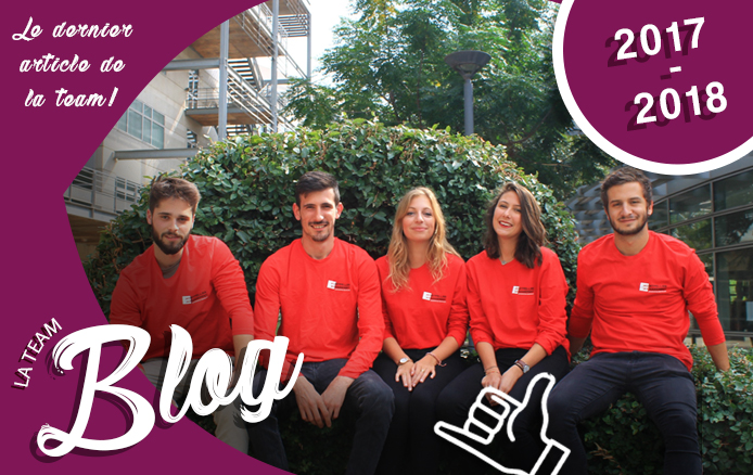 ET UNE ANNÉE SCOLAIRE QUI SE TERMINE, PEUT ÊTRE LA DERNIÈRE POUR NOTRE PROMO 2017/2018 !