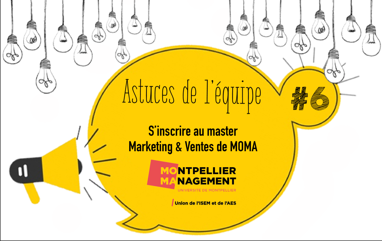 S’inscrire au master Marketing & Vente de MOMA