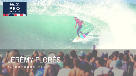 Quiksilver & Roxy Pro France : JÉRÉMY FLORÈS NOUVEAU ROI D’HOSSEGOR