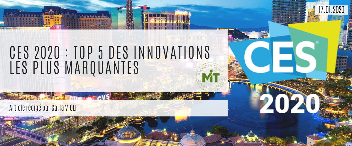 TOP 5 des innovations qui ont marqué le CES 2020