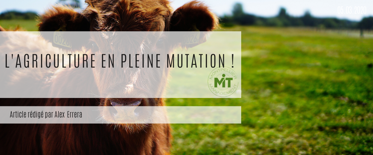 L’agriculture en pleine mutation !
