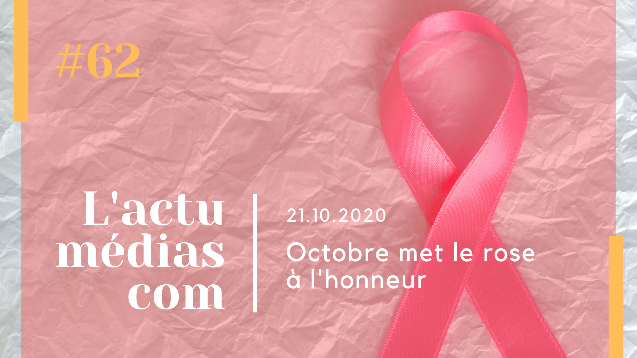 Octobre met le rose à l’honneur