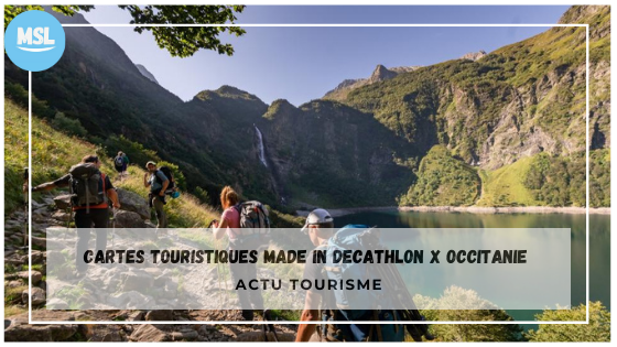 Cartes touristiques made in Décathlon x Occitanie