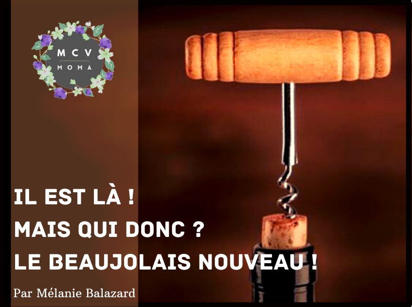 Il est là ! Mais qui donc ? Le Beaujolais Nouveau !