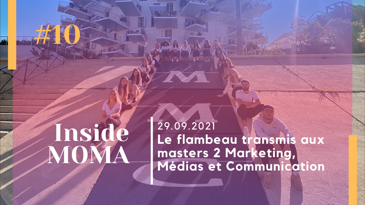 Le flambeau transmis aux masters 2 Marketing Médias Com