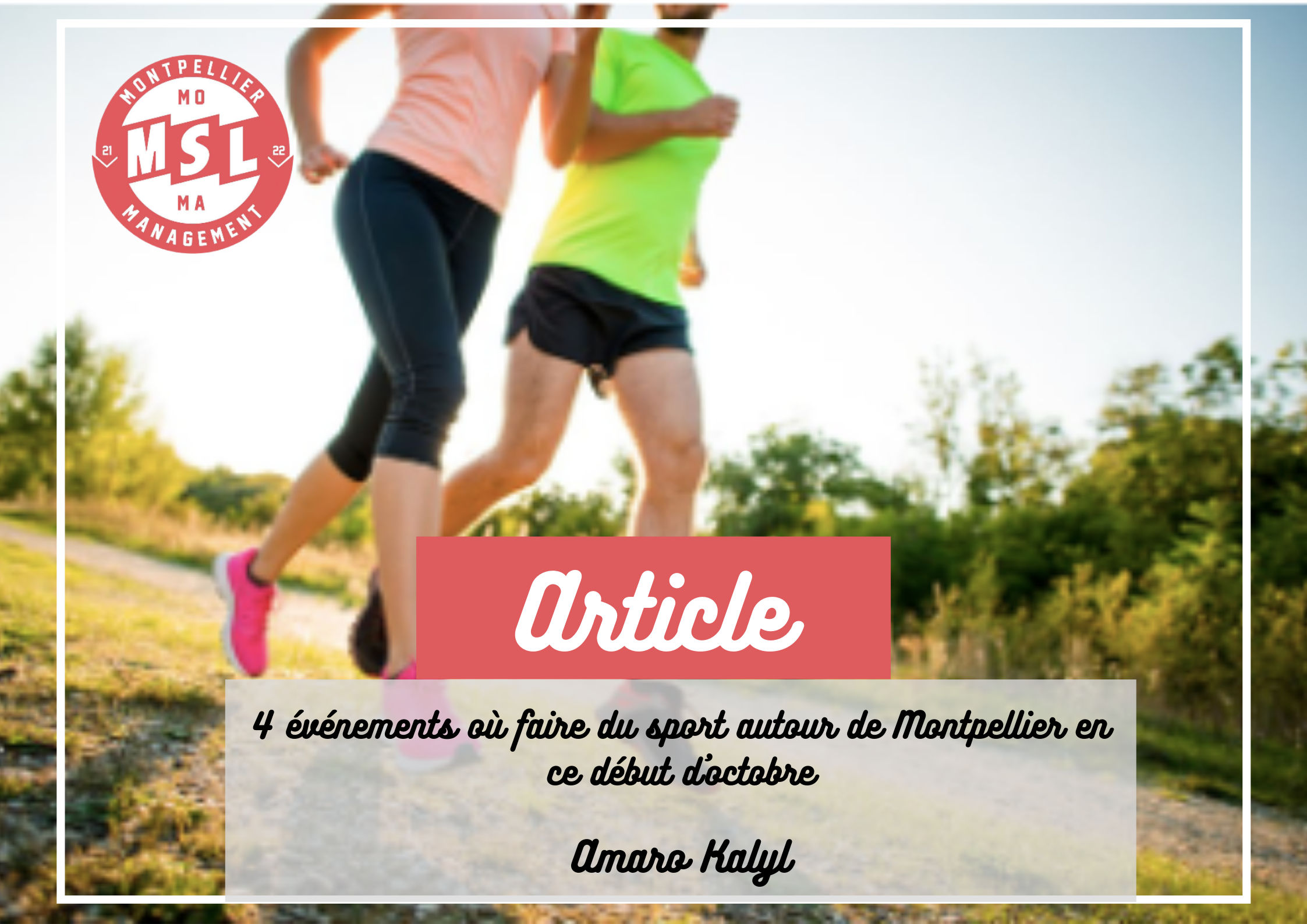 4 événements où faire du sport autour de Montpellier en ce début d’octobre