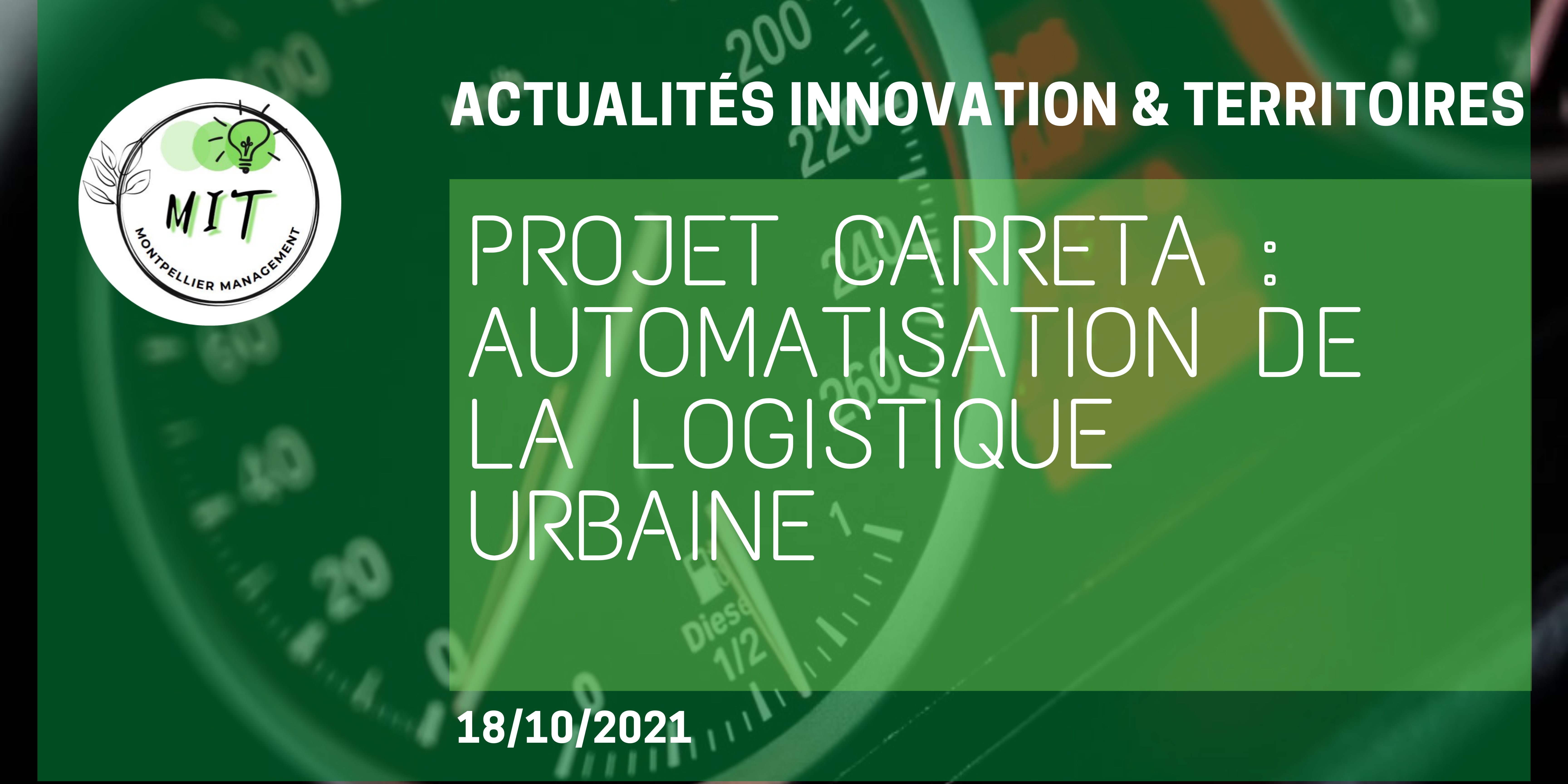 Projet Carreta : automatisation de la logistique urbaine