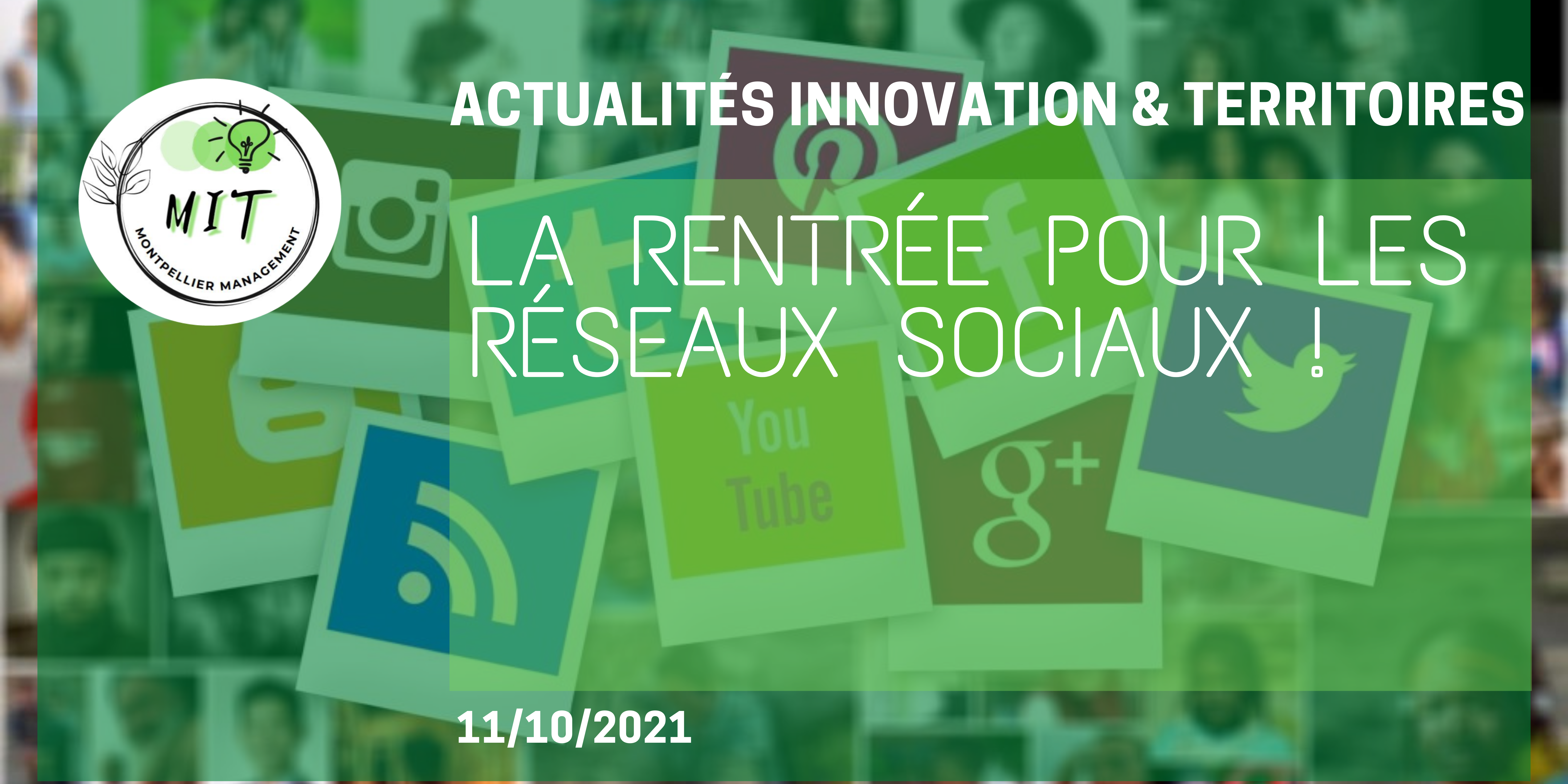 La rentrée pour les réseaux sociaux !