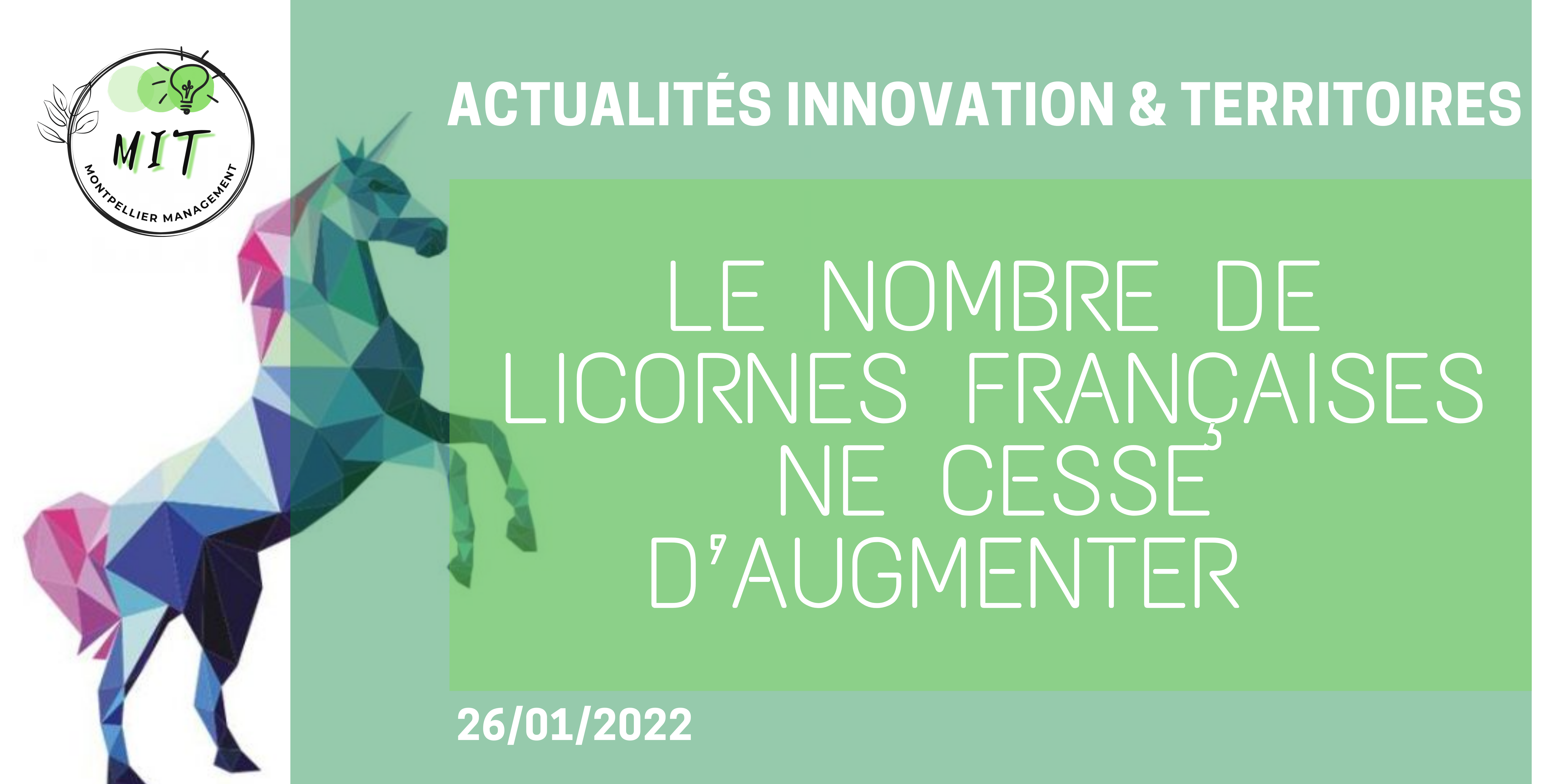 L’augmentation du nombre de licornes françaises !