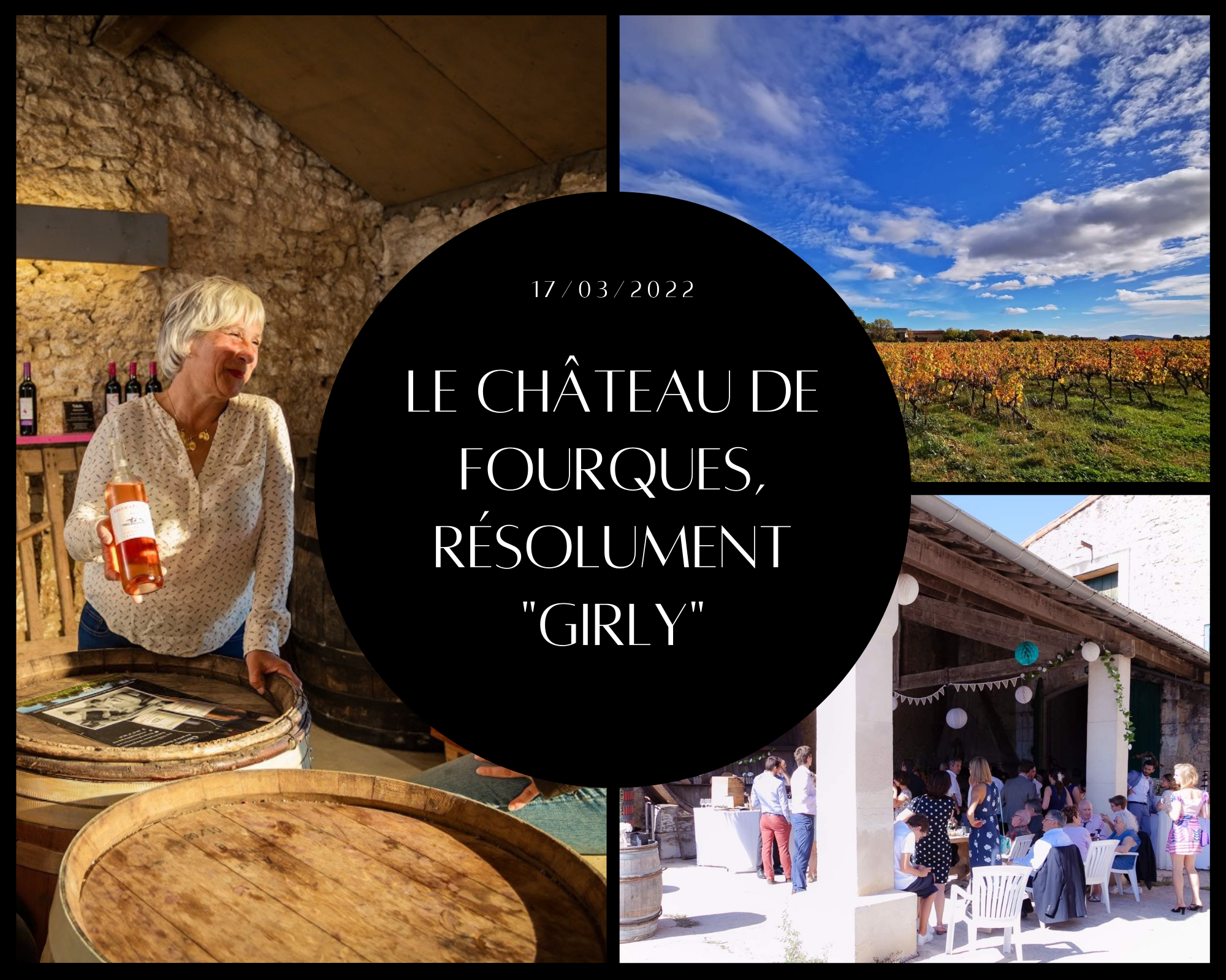 Le Château de Fourques, résolument « girly »