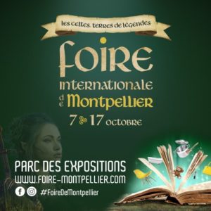 Affiche foire internationale à Montpellier édition 2022 au parc des expositions