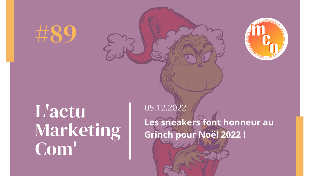 Les sneakers font honneur au Grinch pour Noël 2022