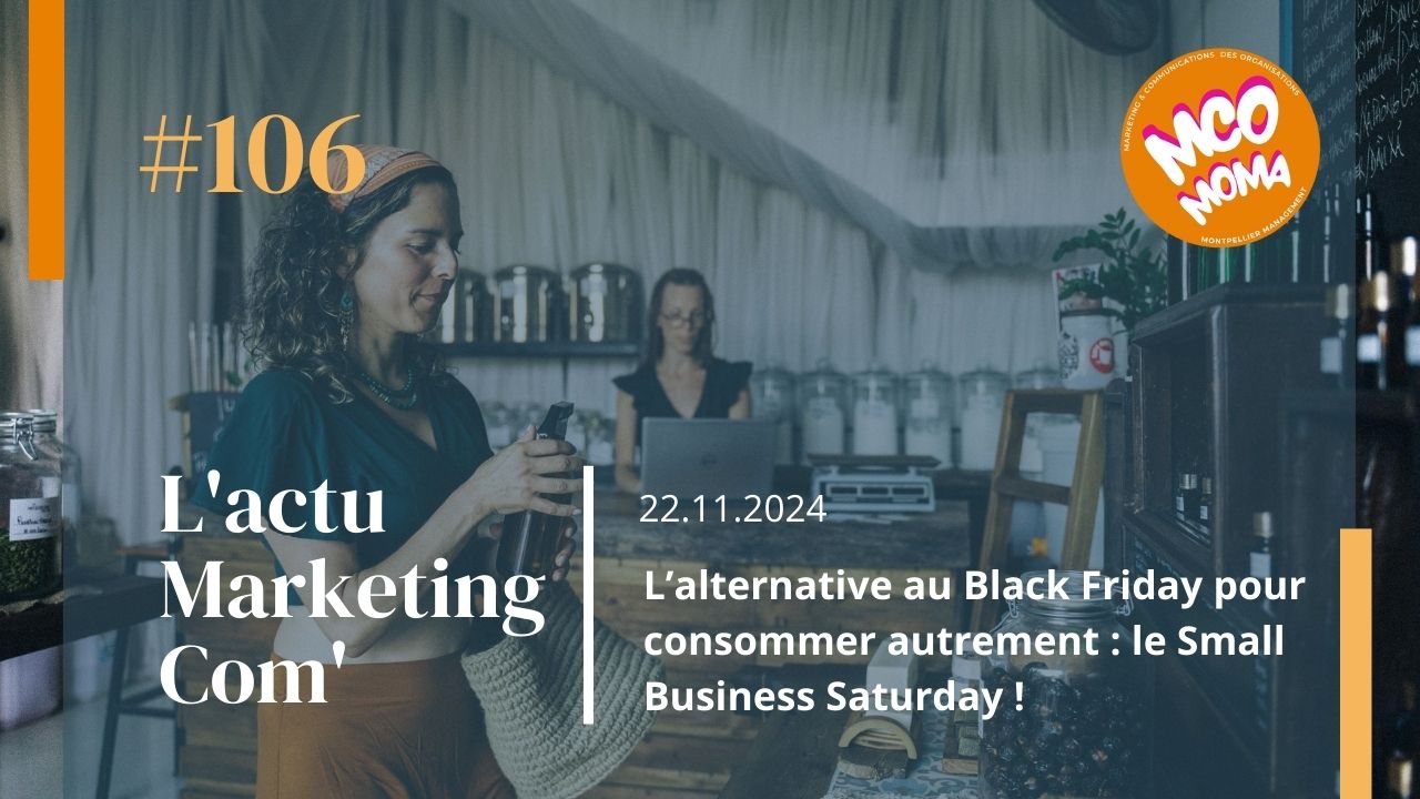 L’alternative au Black Friday pour consommer autrement : le Small Business Saturday !