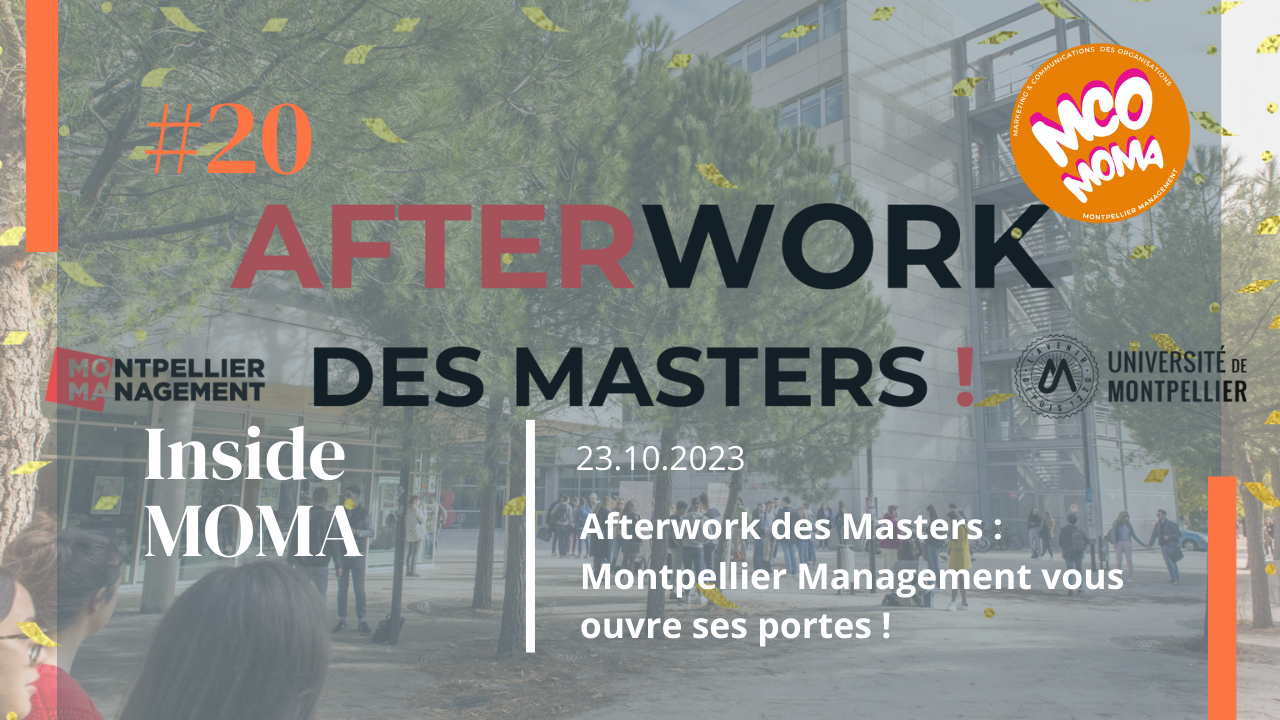 Afterwork des Masters : Montpellier Management vous ouvre ses portes !