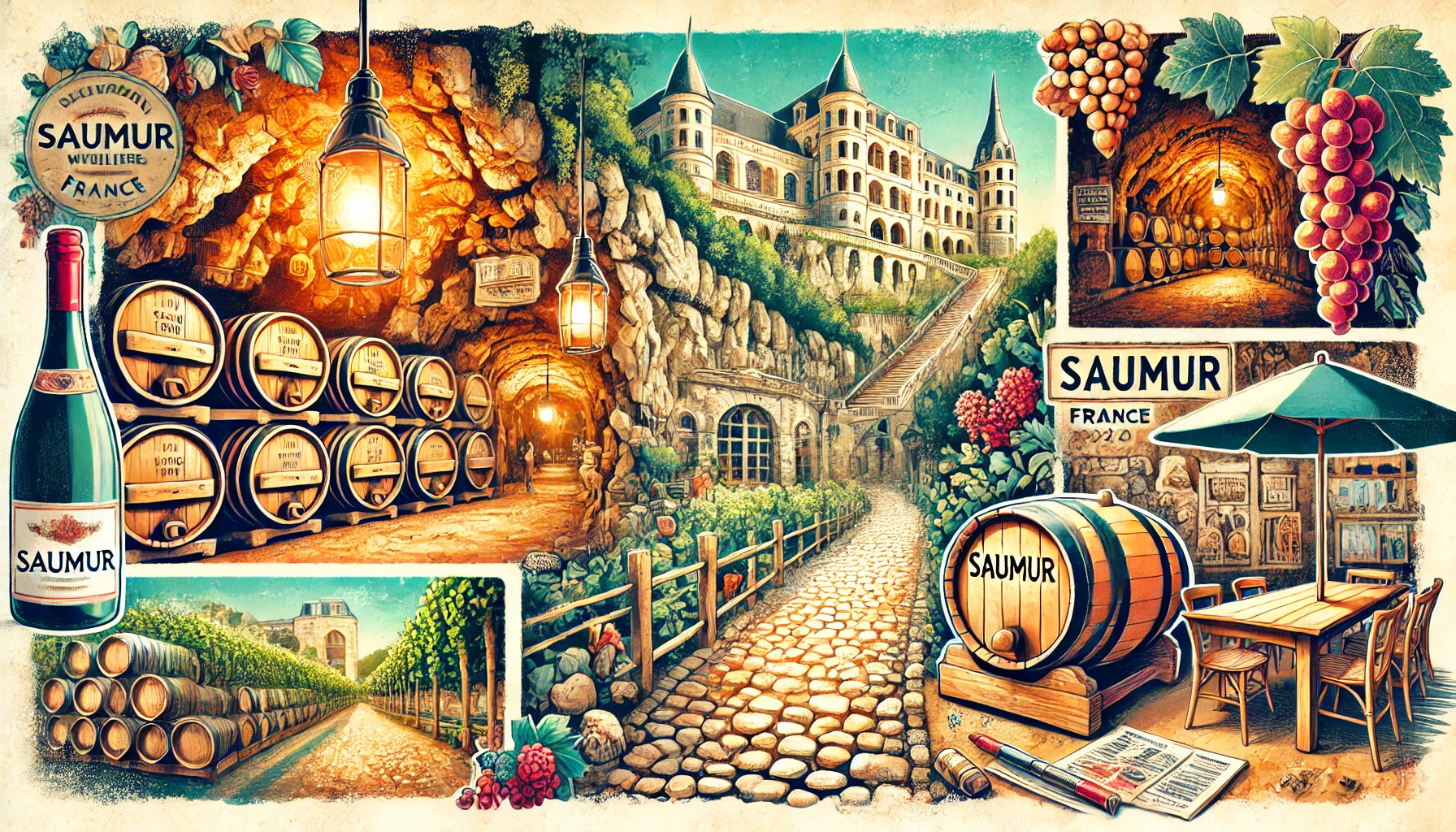 Visitez les Maisons de Bulles troglodytiques de Saumur
