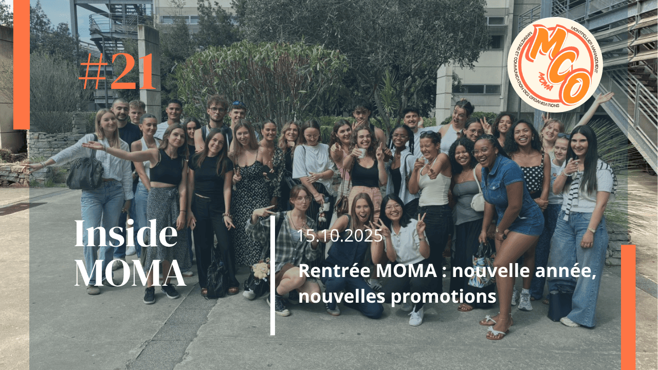 Une rentrée MOMA marquée par l’arrivée des M1 et la reprise des M2 en alternance