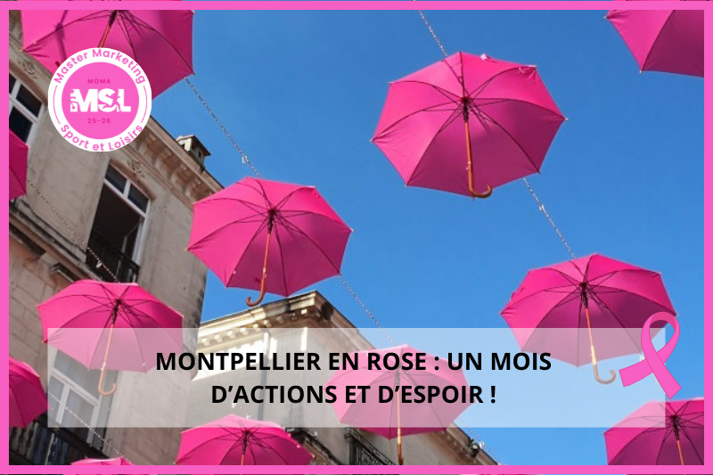 Montpellier en rose : un mois d’actions et d’espoir